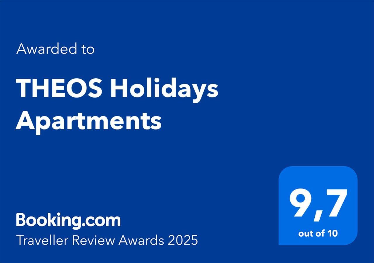Theos Holidays Apartments Джардини Наксос Екстериор снимка